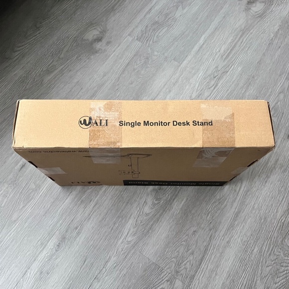 WALI Single Monitor Stand, Adjustable Monitor Stand for One Screen up to 32inch - Picture 11 of 14